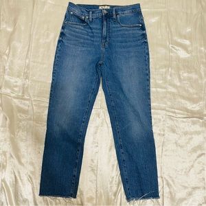 Madewell Womens Light Blue Washed The Perfect Vintage Jean Size 28